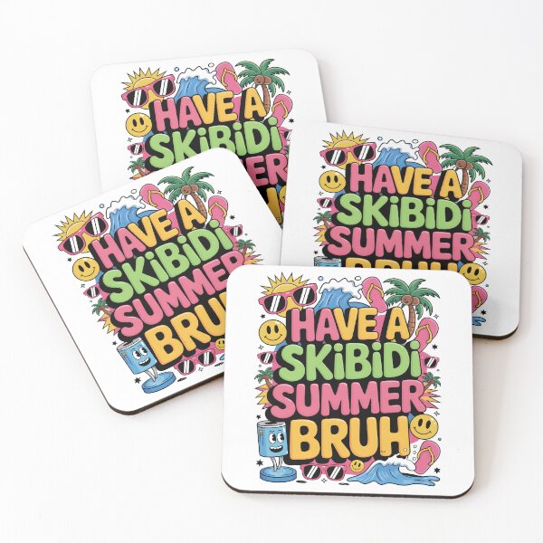 Item preview, Have A Skibidi Summer Bruh designed and sold by AniArtPL.