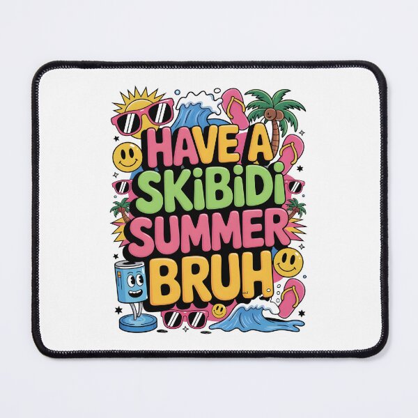 Item preview, Have A Skibidi Summer Bruh designed and sold by AniArtPL.