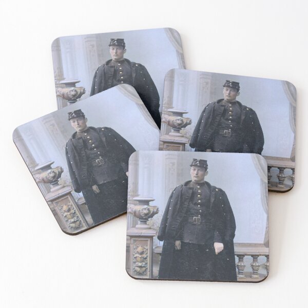 Item preview, Norwegian Officer in Military Clothes designed and sold by 19th Century in Color.