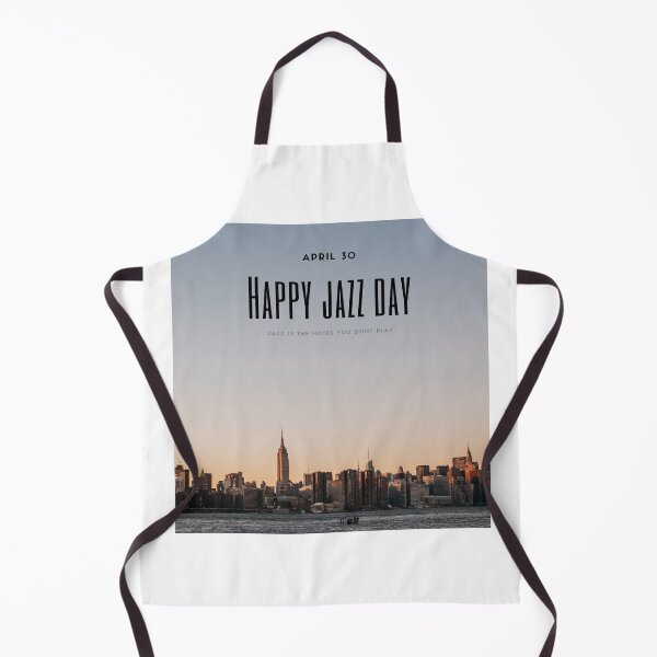 Item preview, Happy Jazz Day New Orleans Landscape City View designed and sold by OVERSAI.