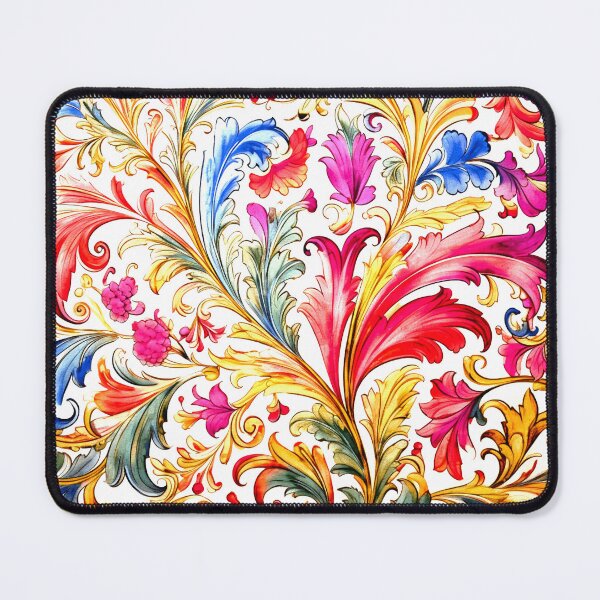 Item preview, Fancy Watercolor Florentine Style Pattern designed and sold by Pixelchicken.