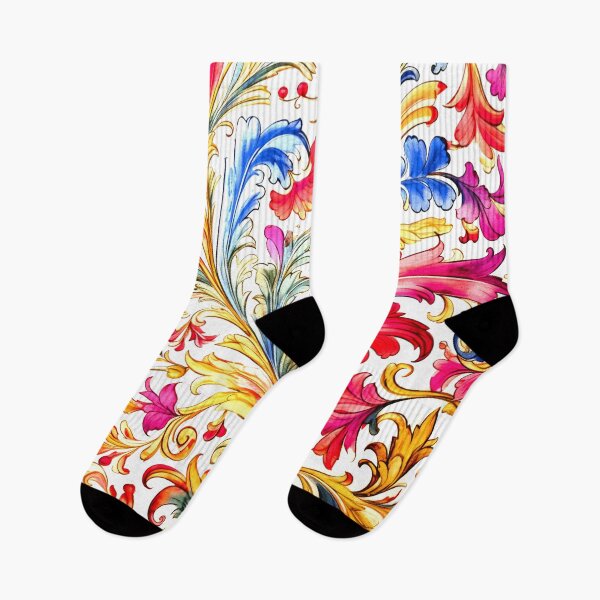 Item preview, Fancy Watercolor Florentine Style Pattern  designed and sold by Pixelchicken.