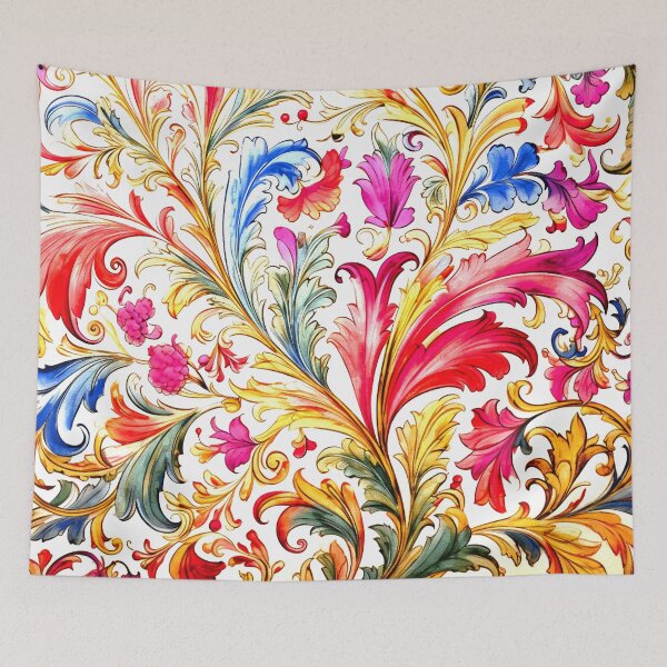 Item preview, Fancy Watercolor Florentine Style Pattern  designed and sold by Pixelchicken.