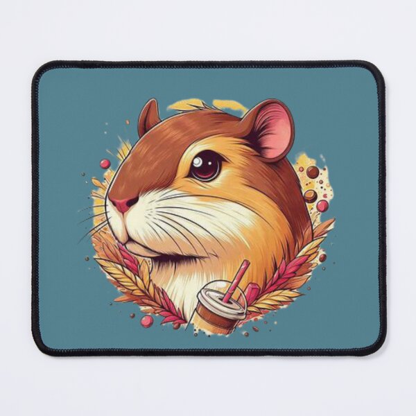Item preview, Hamster con Burbujas Dulces designed and sold by Bit Canvas.