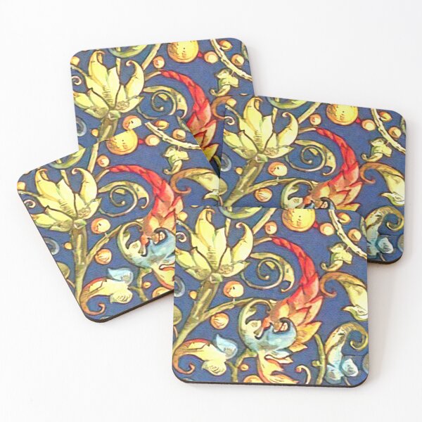 Item preview, Antique Florentine Style Floral Design designed and sold by Pixelchicken.
