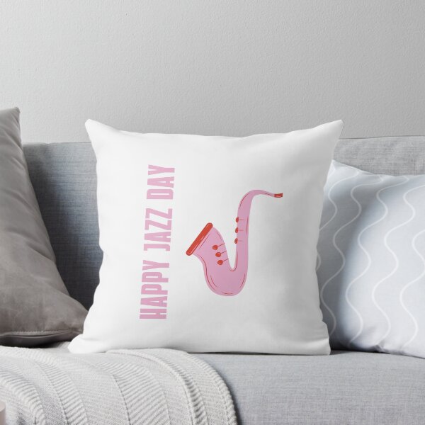 Item preview, Happy Jazz Day Pink Saxophone  designed and sold by OVERSAI.