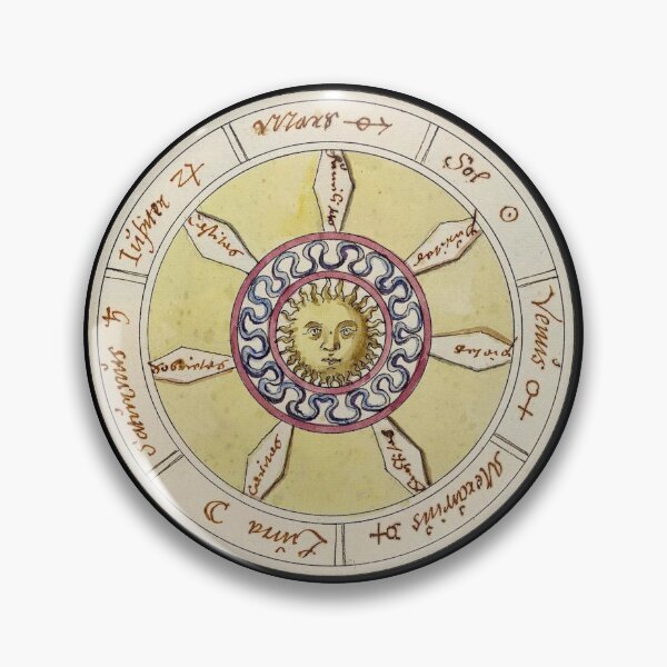 Item preview, Medieval Manuscript Alchemy Astrology designed and sold by Pixelchicken.
