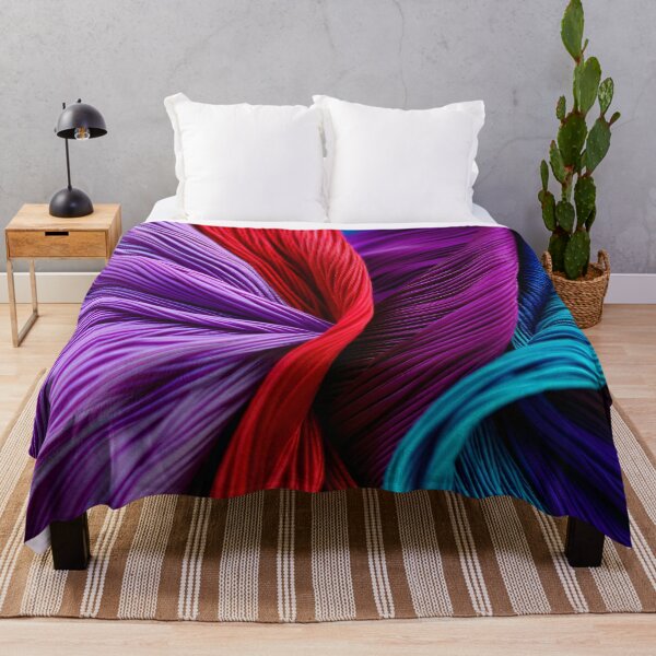 Item preview, "Vibrant fibers under the microscope" designed and sold by Tecno-Art-Land.