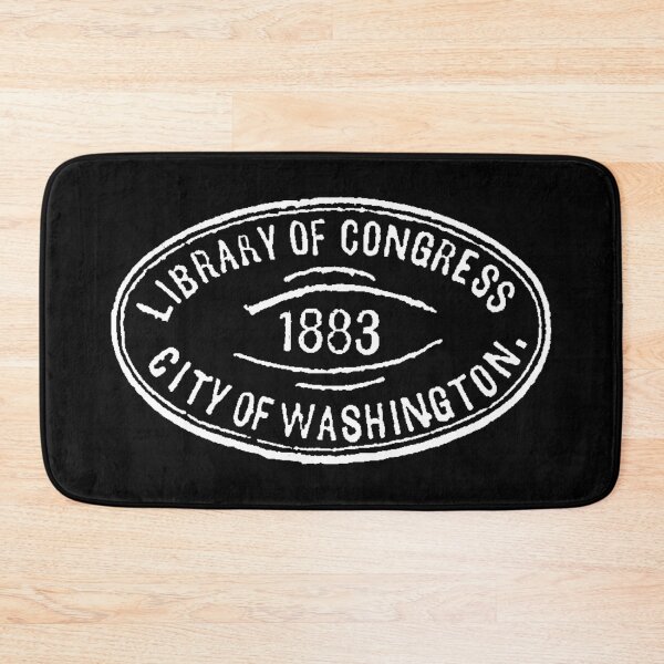 Item preview, Library of Congress 1883 Book Stamp designed and sold by Pixelchicken.