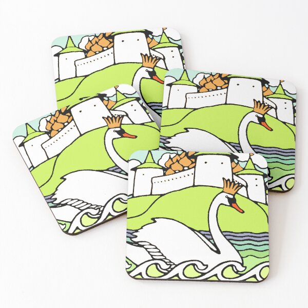 Item preview, Fairy Tale Russian Swan with Crown designed and sold by Pixelchicken.