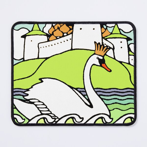 Item preview, Fairy Tale Russian Swan with Crown designed and sold by Pixelchicken.