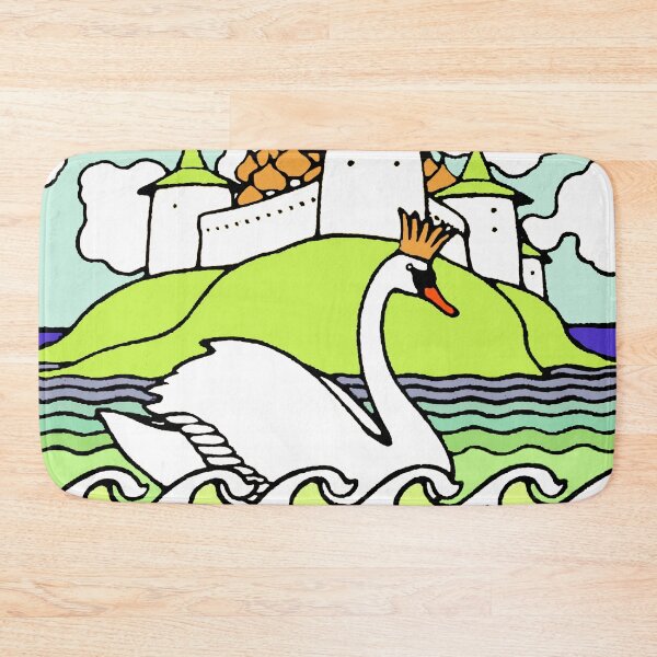 Item preview, Fairy Tale Russian Swan with Crown designed and sold by Pixelchicken.