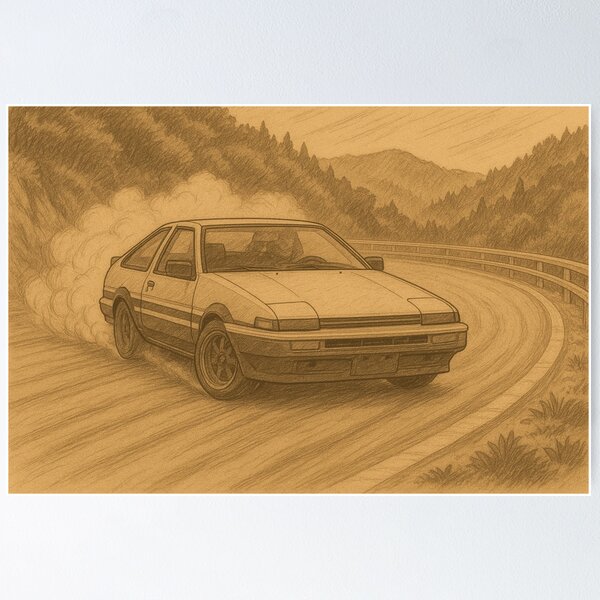 Item preview, Toyota AE86 Corolla designed and sold by CarArtist86.