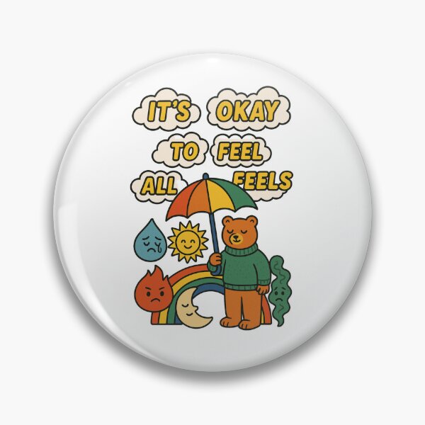 Item preview, It's Okay To Feel All The Feels, ABA Therapist, Speech Therapy, BCBA, Mental Health, RBT, AAC designed and sold by Orvista.