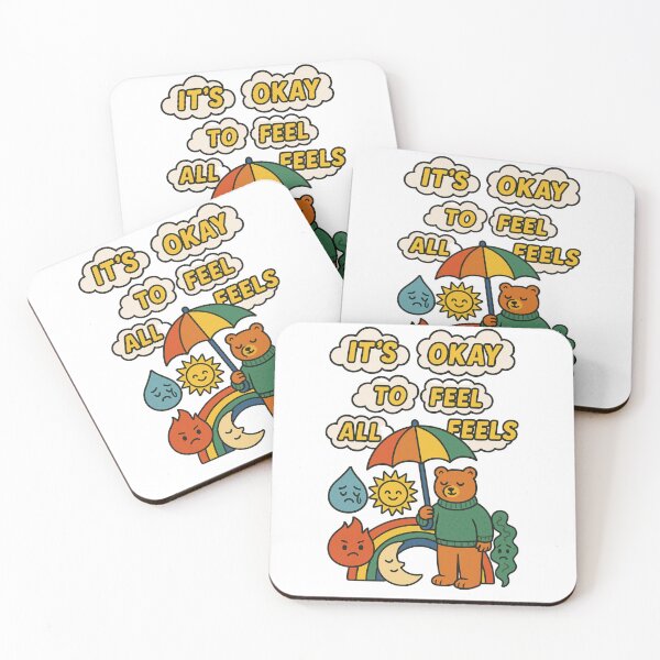 Item preview, It's Okay To Feel All The Feels, ABA Therapist, Speech Therapy, BCBA, Mental Health, RBT, AAC designed and sold by Orvista.