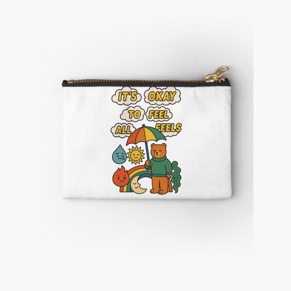 Item preview, It's Okay To Feel All The Feels, ABA Therapist, Speech Therapy, BCBA, Mental Health, RBT, AAC designed and sold by Orvista.
