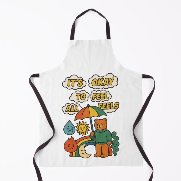 Item preview, It's Okay To Feel All The Feels, ABA Therapist, Speech Therapy, BCBA, Mental Health, RBT, AAC designed and sold by Orvista.