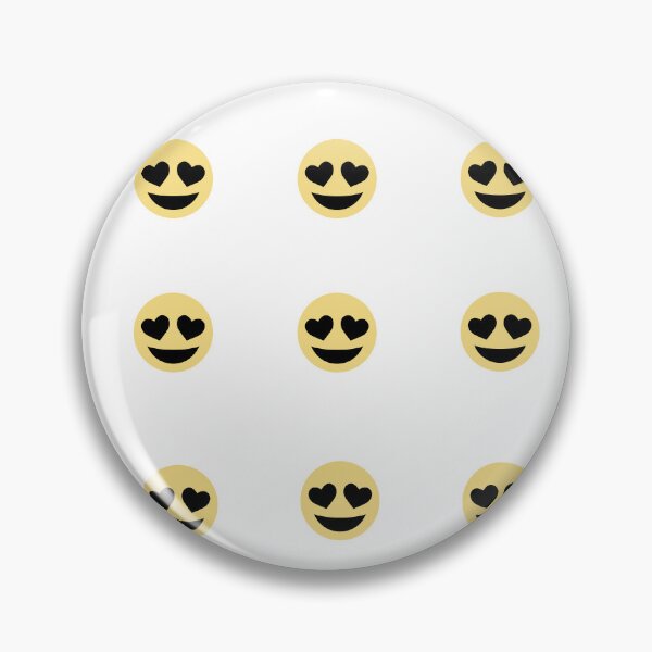 Item preview, Heart-Eyes Emoji Smiley Emoji Set of 5x5 25 pieces designed and sold by EmeraldeaArt.