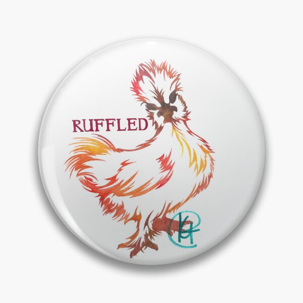 Item preview, Ruffled Hen Art  designed and sold by Kalli Taub Art.