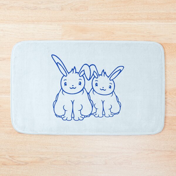 Item preview, 2 Rabbits Fat Friends Team Crew Overweight Chubby designed and sold by shirt-o-mat.