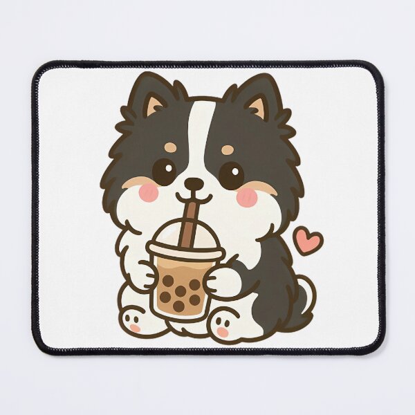 Item preview, Pompom the Pomeranian Boba Edition designed and sold by Be-Inspired549.