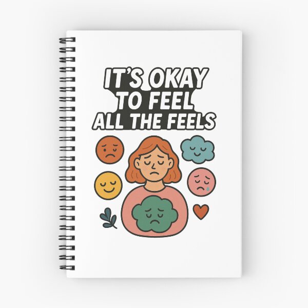 Item preview, It's Okay To Feel All The Feels, ABA Therapist, Speech Therapy, BCBA, Mental Health, RBT, AAC designed and sold by Orvista.