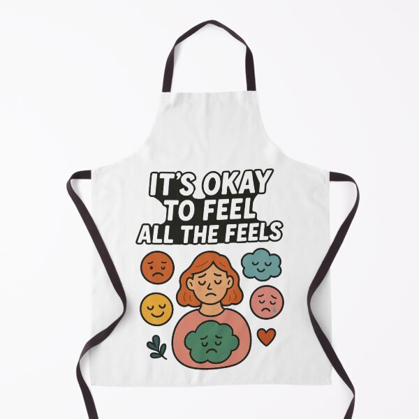 Item preview, It's Okay To Feel All The Feels, ABA Therapist, Speech Therapy, BCBA, Mental Health, RBT, AAC designed and sold by Orvista.