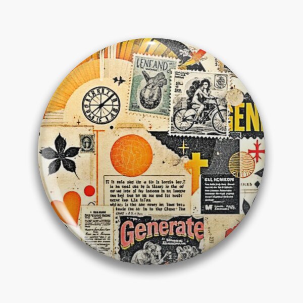 Item preview, Retro Paper Ephemera Mix designed and sold by Health And Fitness Posts e-Store.