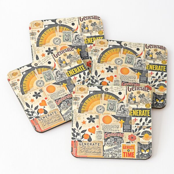 Item preview, Retro Paper Ephemera Mix designed and sold by Health And Fitness Posts e-Store.
