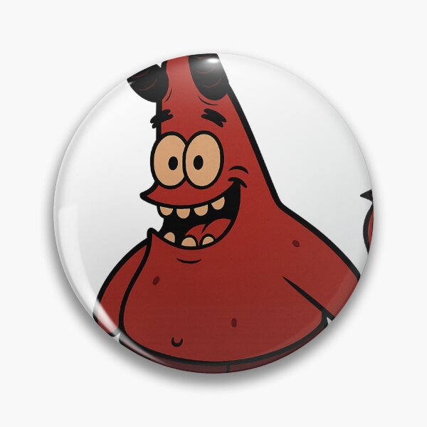 Item preview, Patrick Star EVIL Funny face designed and sold by DibujandoPorfa.