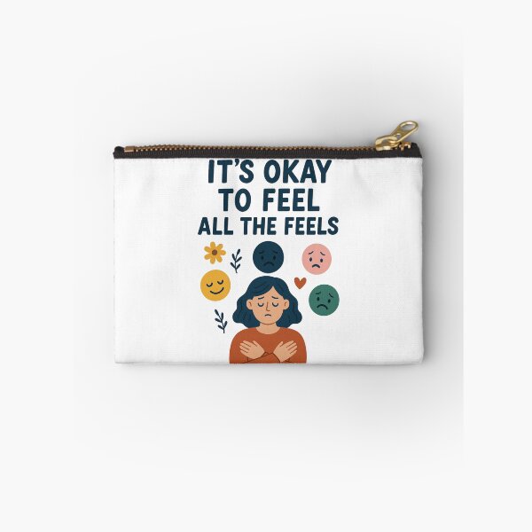 Item preview, It's Okay To Feel All The Feels, ABA Therapist, Speech Therapy, BCBA, Mental Health, RBT, AAC designed and sold by Orvista.