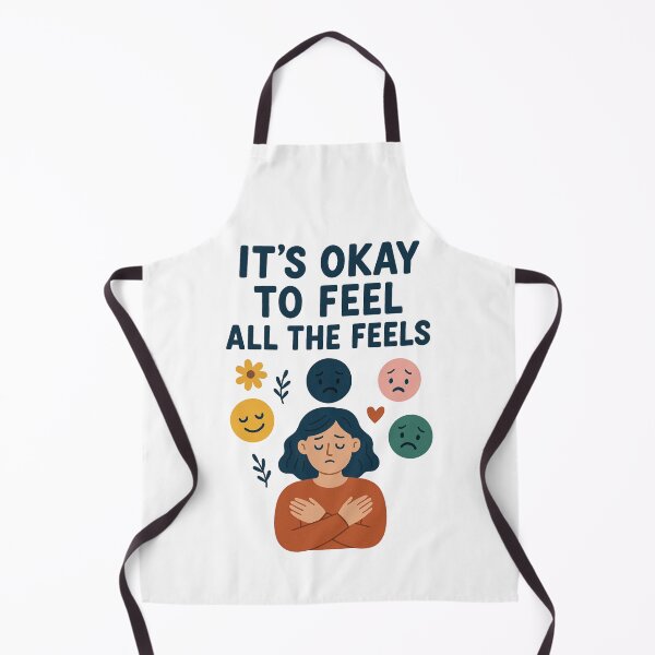 Item preview, It's Okay To Feel All The Feels, ABA Therapist, Speech Therapy, BCBA, Mental Health, RBT, AAC designed and sold by Orvista.