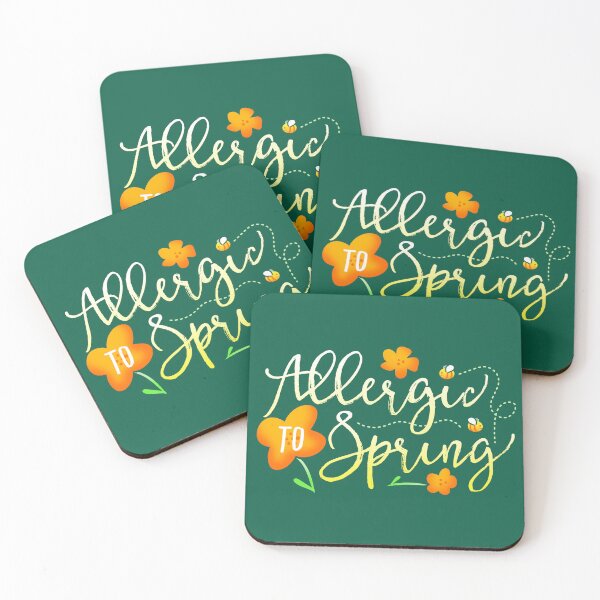 Item preview, Allergic to Spring designed and sold by vonplatypus.