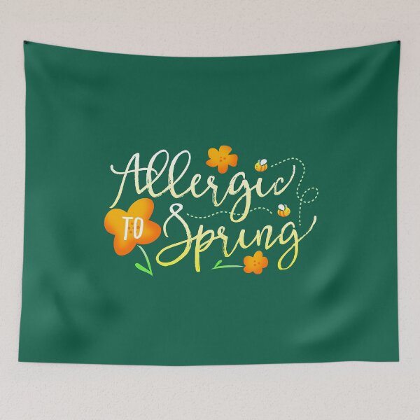Item preview, Allergic to Spring designed and sold by vonplatypus.