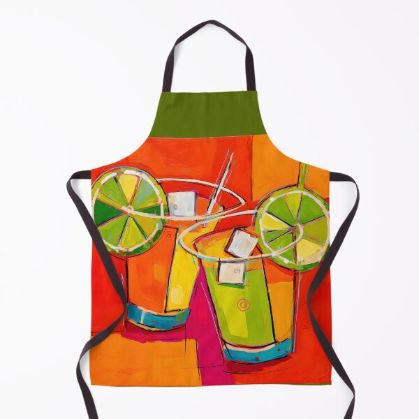 Item preview, Summer Abstract Digital AI Vibes - Vibrant Cocktail Glasses and Bold Colors for a Refreshing Atmosphere designed and sold by OlfactoART Studio.