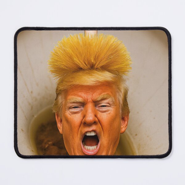 Item preview, The Toilet Brush of Mar-a-Lardo designed and sold by Angry Creamsicle.