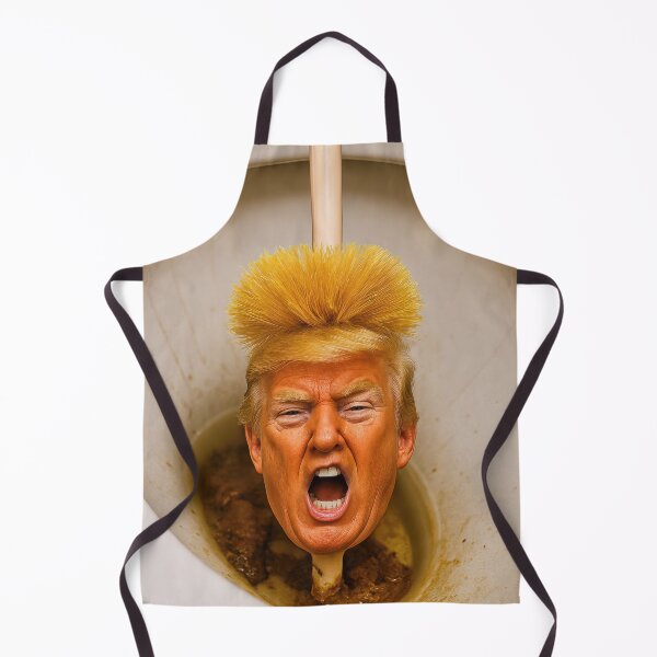 Item preview, The Toilet Brush of Mar-a-Lardo designed and sold by Angry Creamsicle.