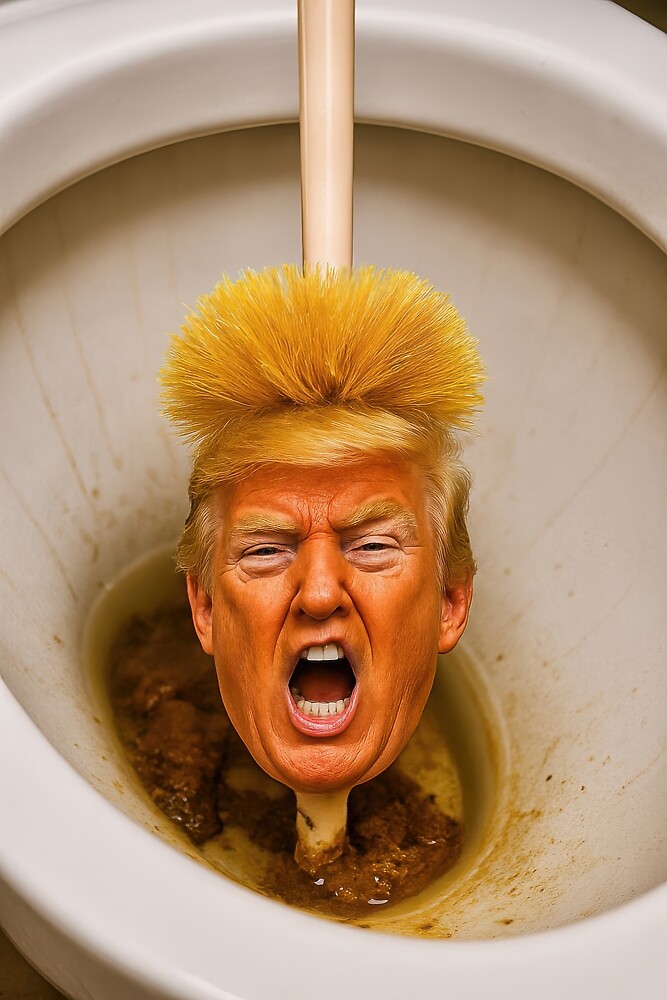 The Toilet Brush of Mar-a-Lardo