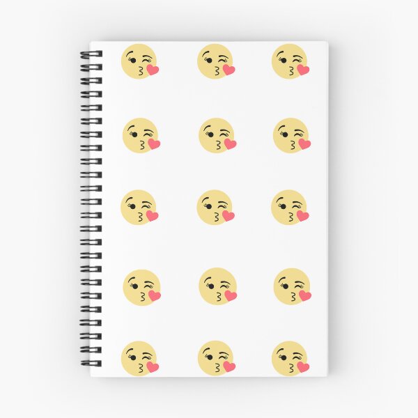 Item preview, Face Blowing a Kiss Emoji Smiley Set of 5x5 25 pieces designed and sold by EmeraldeaArt.
