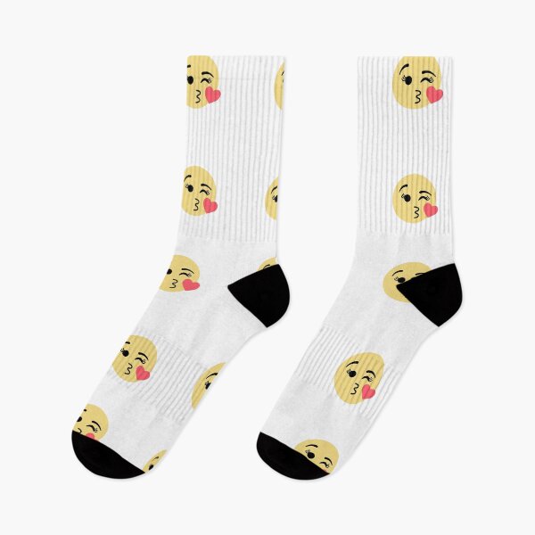 Item preview, Face Blowing a Kiss Emoji Smiley Set of 5x5 25 pieces designed and sold by EmeraldeaArt.