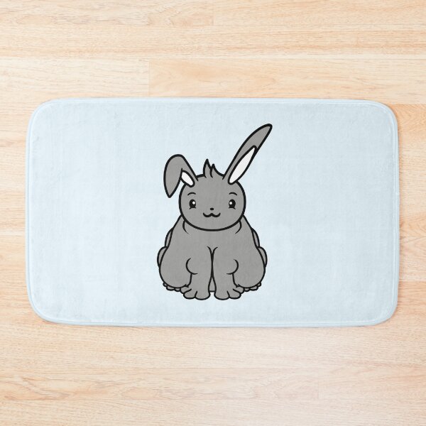 Item preview, Fat Rabbit Sits Overweight Hungry Funny Sitting designed and sold by shirt-o-mat.