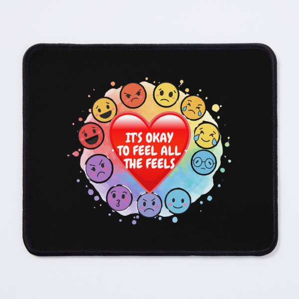 Item preview, It's Okay To Feel All The Feels, ABA Therapist, Speech Therapy, BCBA, Mental Health, RBT, AAC designed and sold by Orvista.