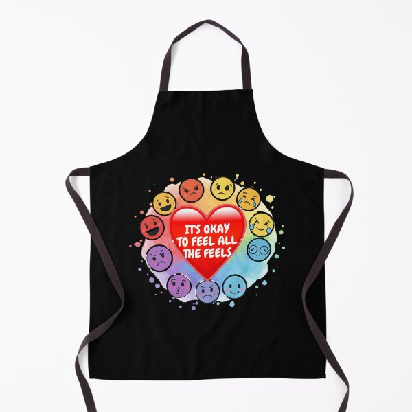 Item preview, It's Okay To Feel All The Feels, ABA Therapist, Speech Therapy, BCBA, Mental Health, RBT, AAC designed and sold by Orvista.