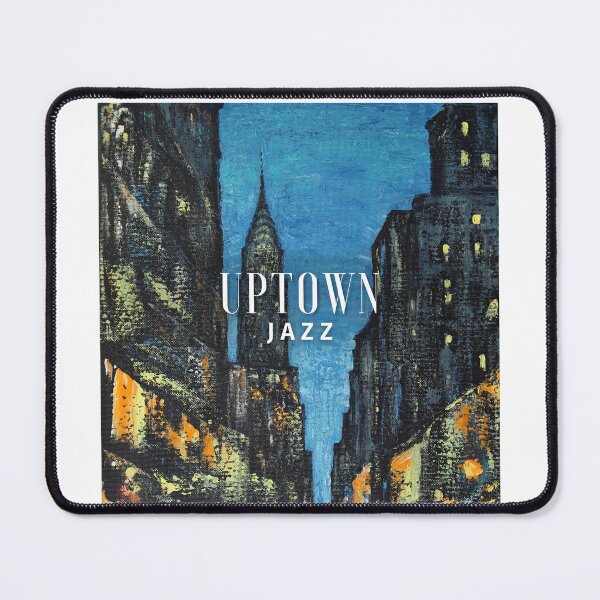 Item preview, Uptown Jazz City Painting designed and sold by OVERSAI.