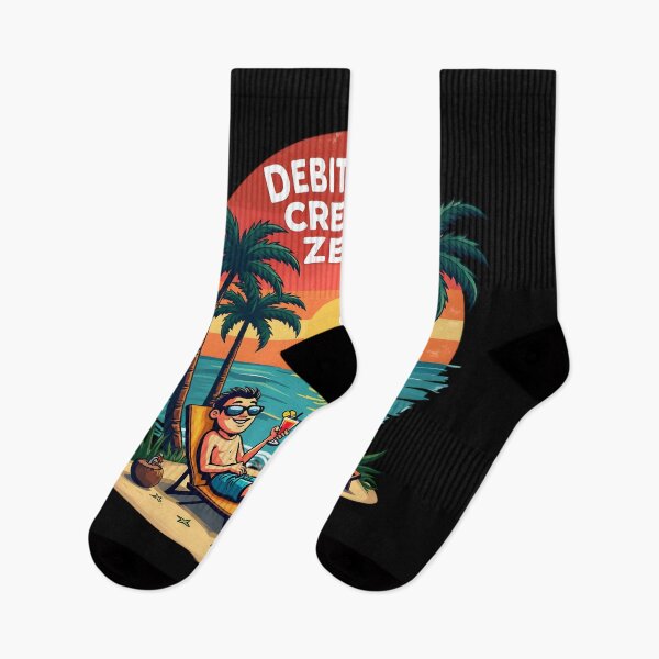 Item preview, Retired Accountant - Debits Credits Zero designed and sold by Anixr.