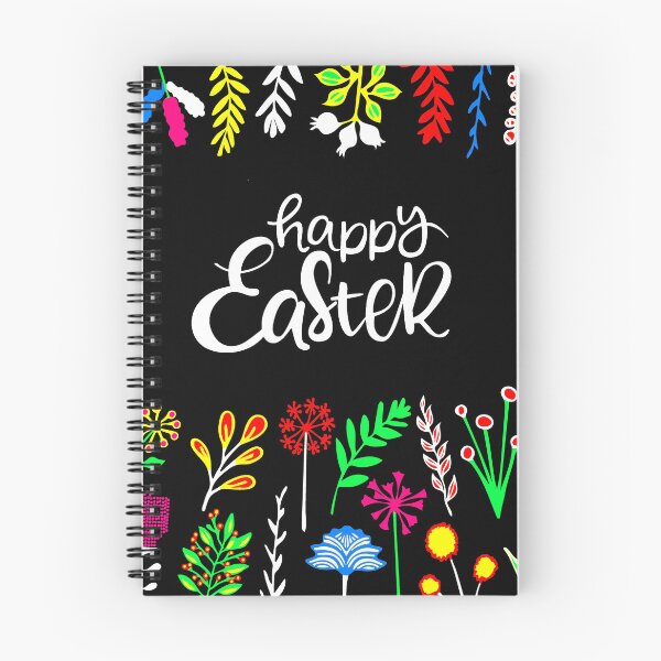 Item preview, Happy Easter Flower Frame  designed and sold by Pixelchicken.