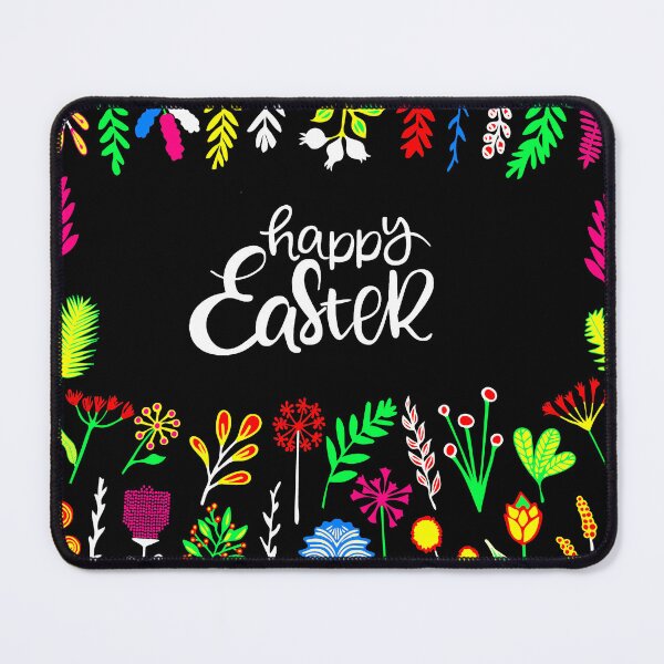 Item preview, Happy Easter Flower Frame  designed and sold by Pixelchicken.