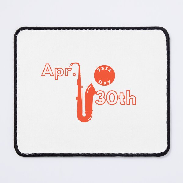 Item preview, Jazz Day April 30 Orange Saxophone designed and sold by OVERSAI.