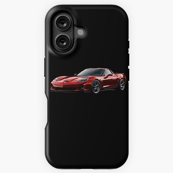 Item preview, Rote C6 Corvette – mutige, moderne Muscle-Car designed and sold by TheArtOfCar.
