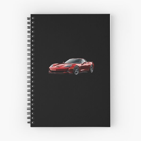 Item preview, Red C6 Corvette – Bold Modern Muscle  designed and sold by TheArtOfCar.